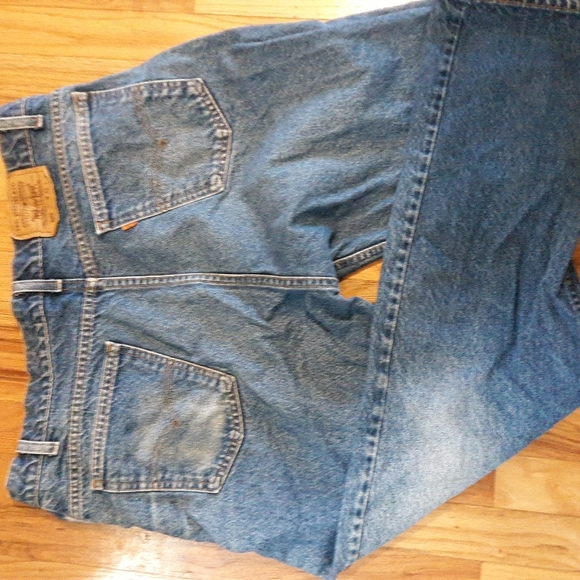 Vintage 505 Levi's orange tab jeans - Picture 6 of 7